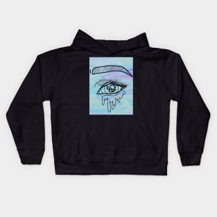 Dimensional tears Kids Hoodie